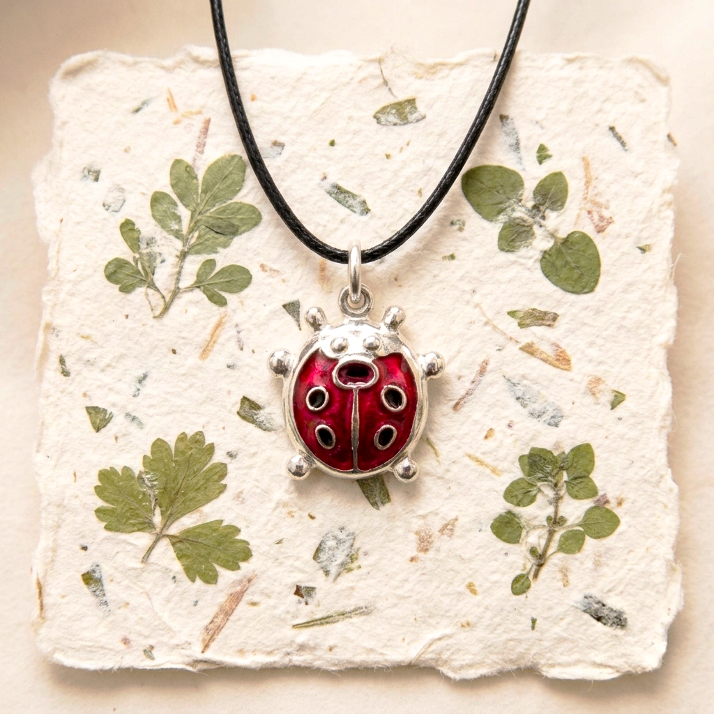 ciondolo coccinella