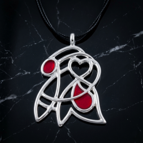 ciondolo memoria rossa