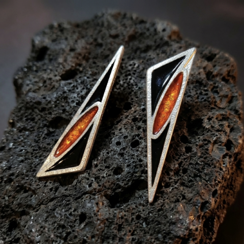 orecchini vulcano