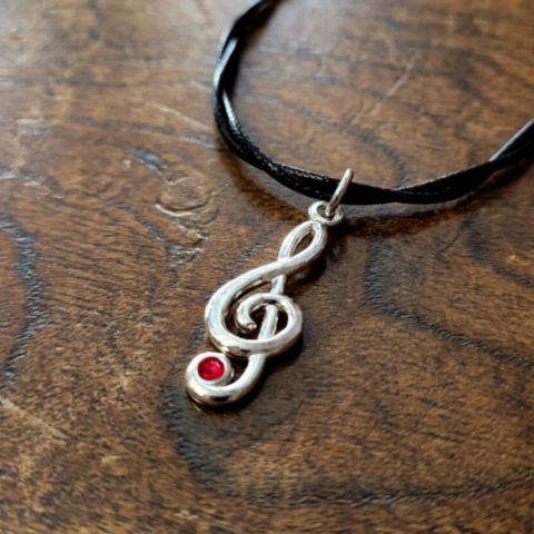 ciondolo chiave di violino