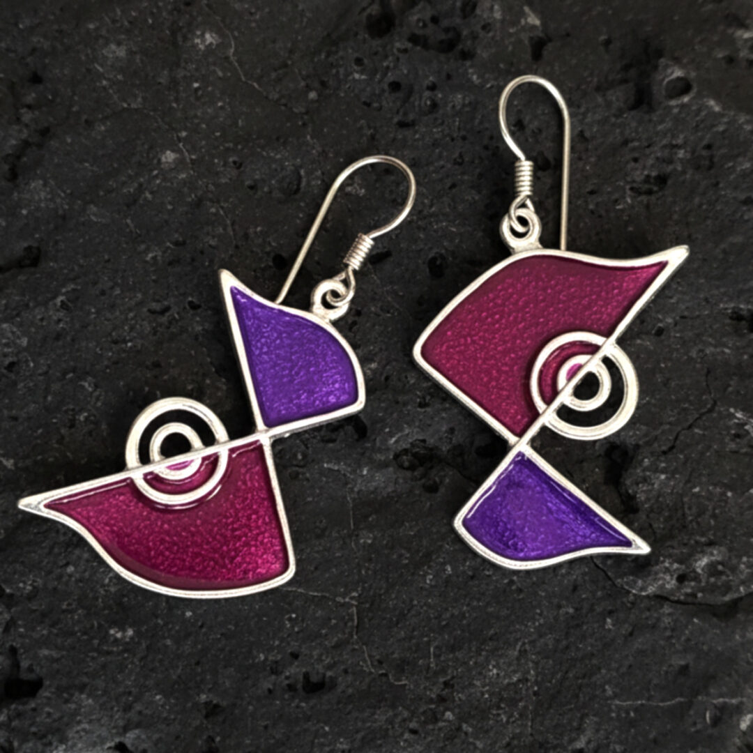 orecchini cacciatore di aquiloni argento