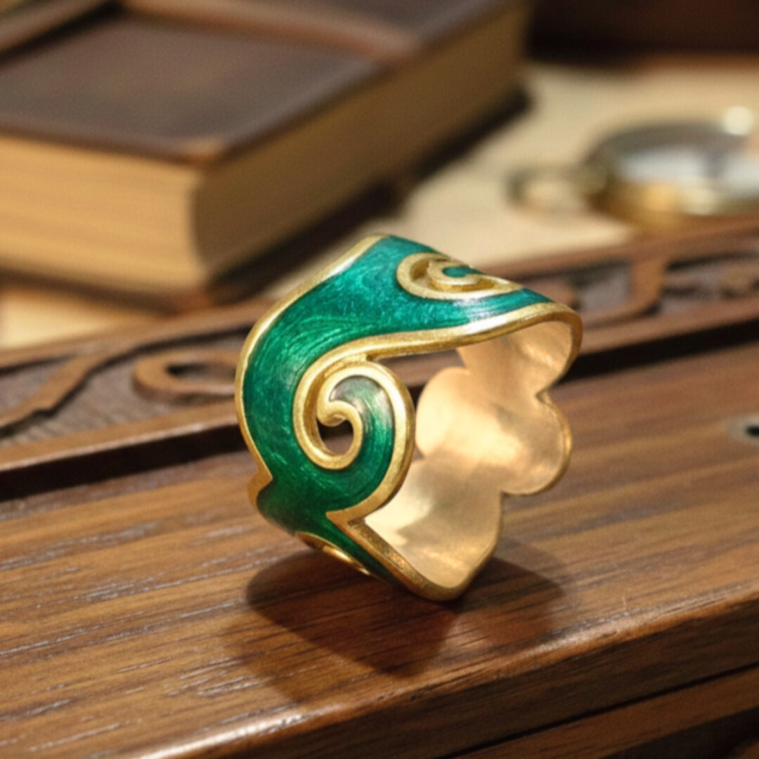 anello atlantide bronzo