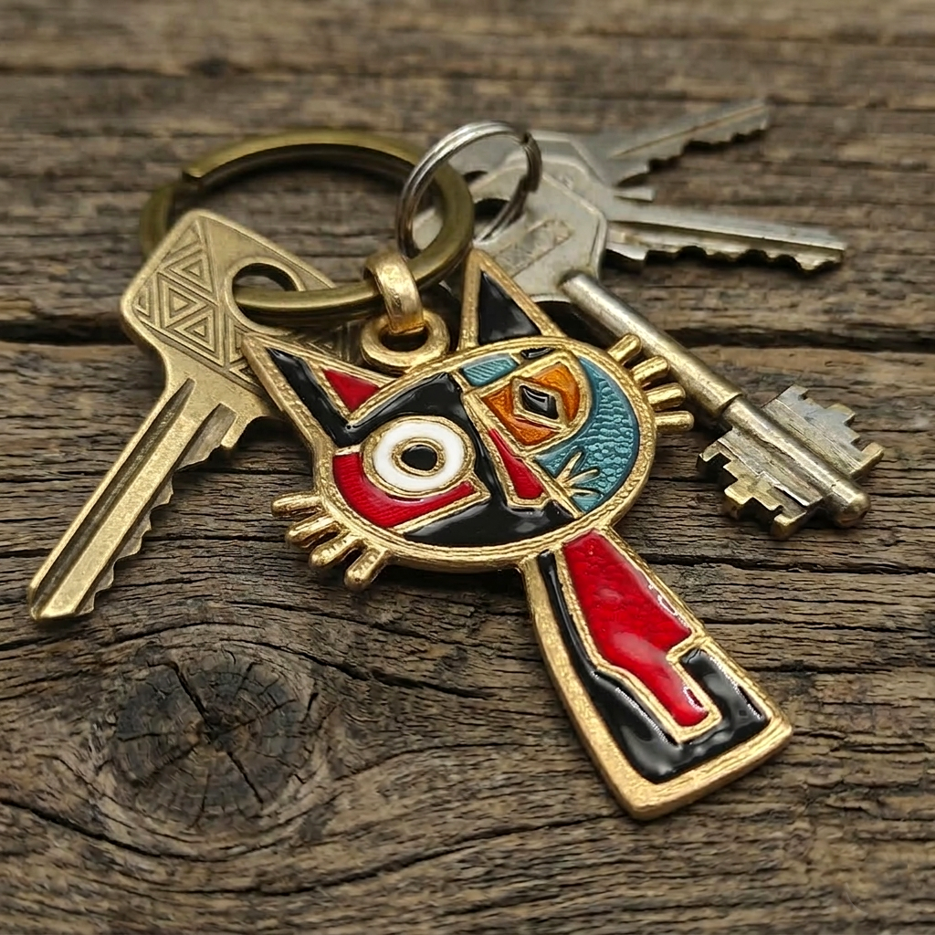 portachiavi gato vincent