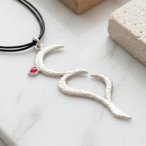 ciondolo amore argento