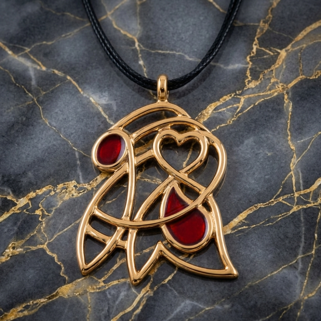 ciondolo memoria rossa